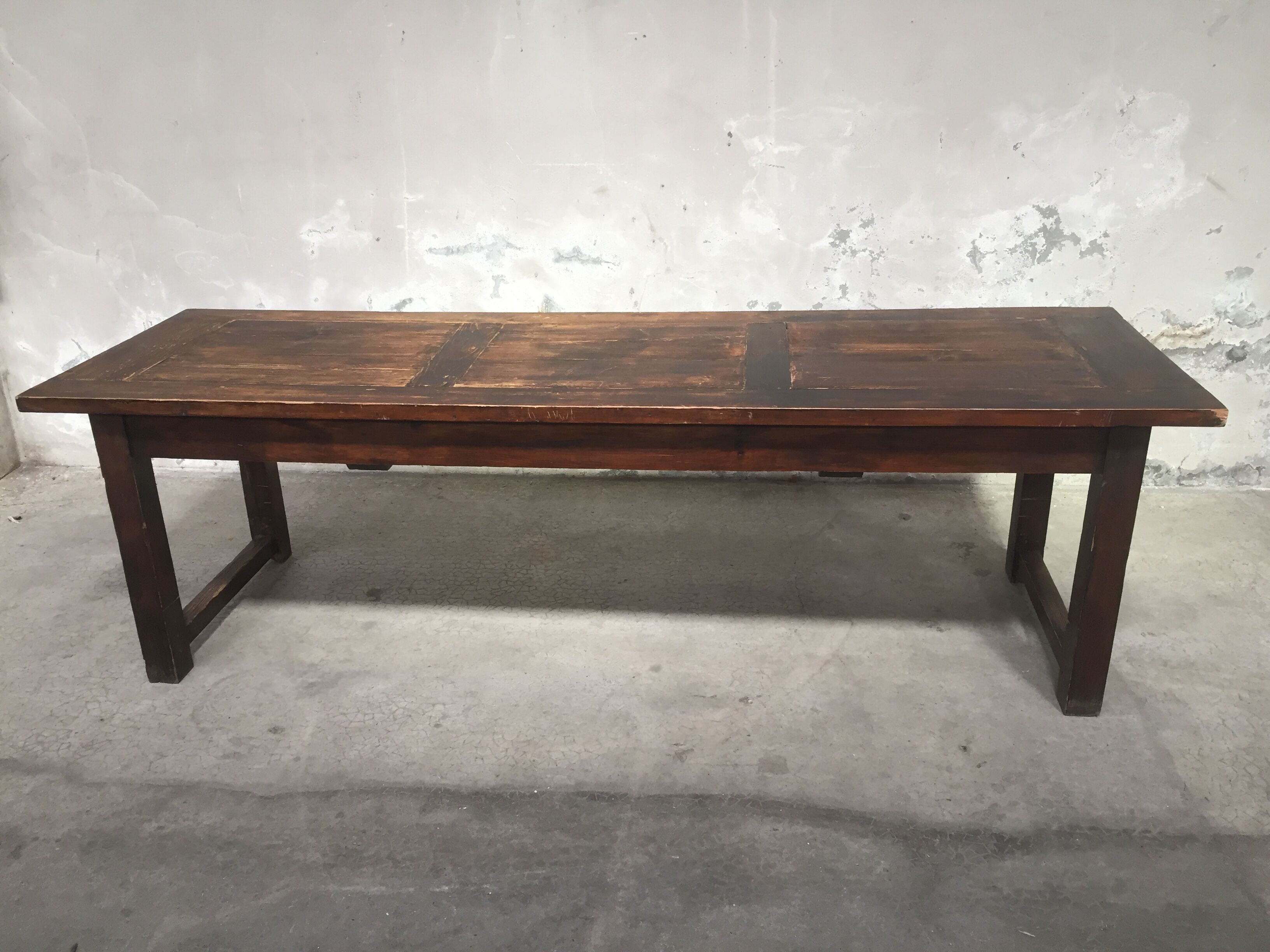 Old fir farmhouse table