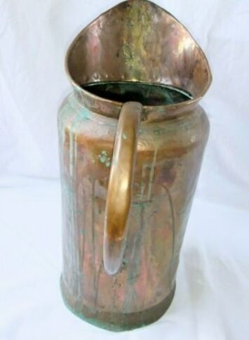 Coal bucket XIX copper pouring