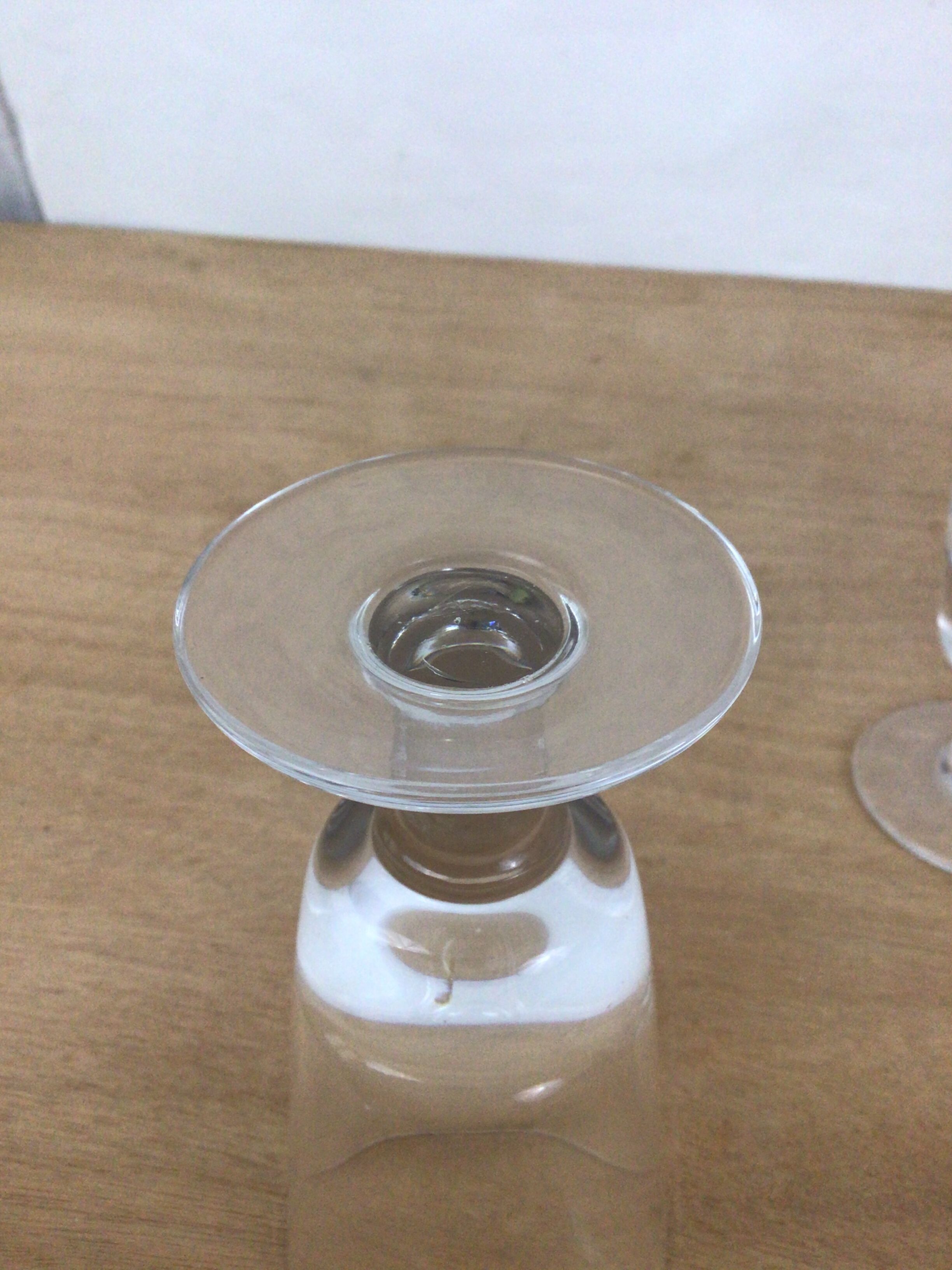 Set of 6 thick old glasses