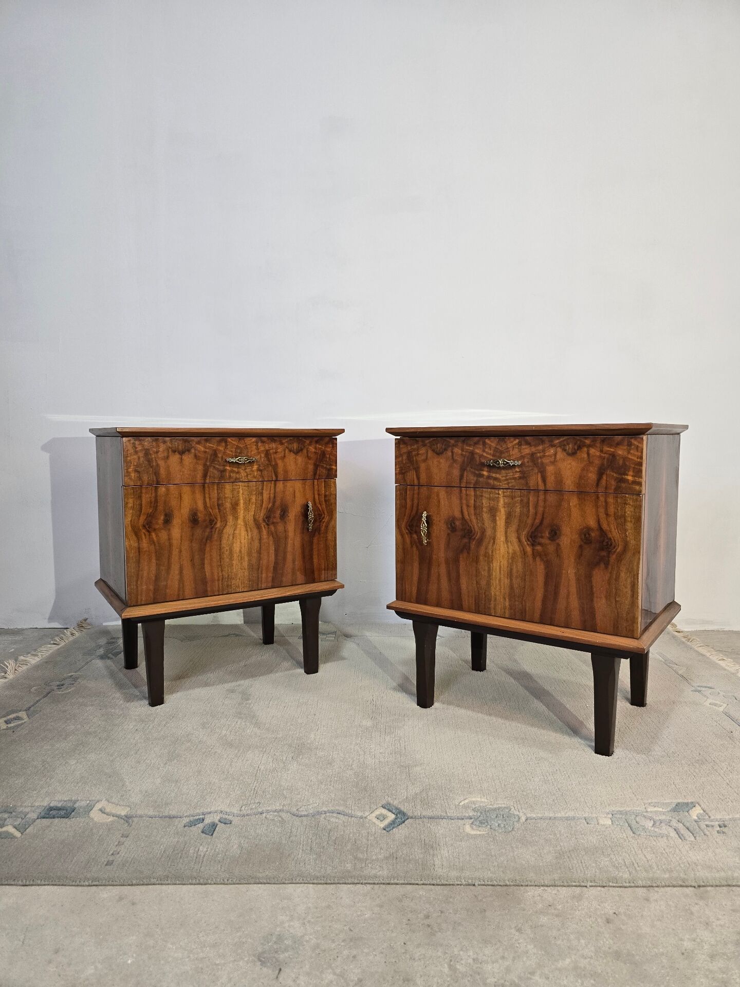 70s Walnut Nightstand