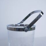 Vintage glass ice bucket