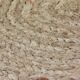 Tapis rond en jute naturel 70 cm