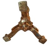 Paire de candélabres d'autel baroques