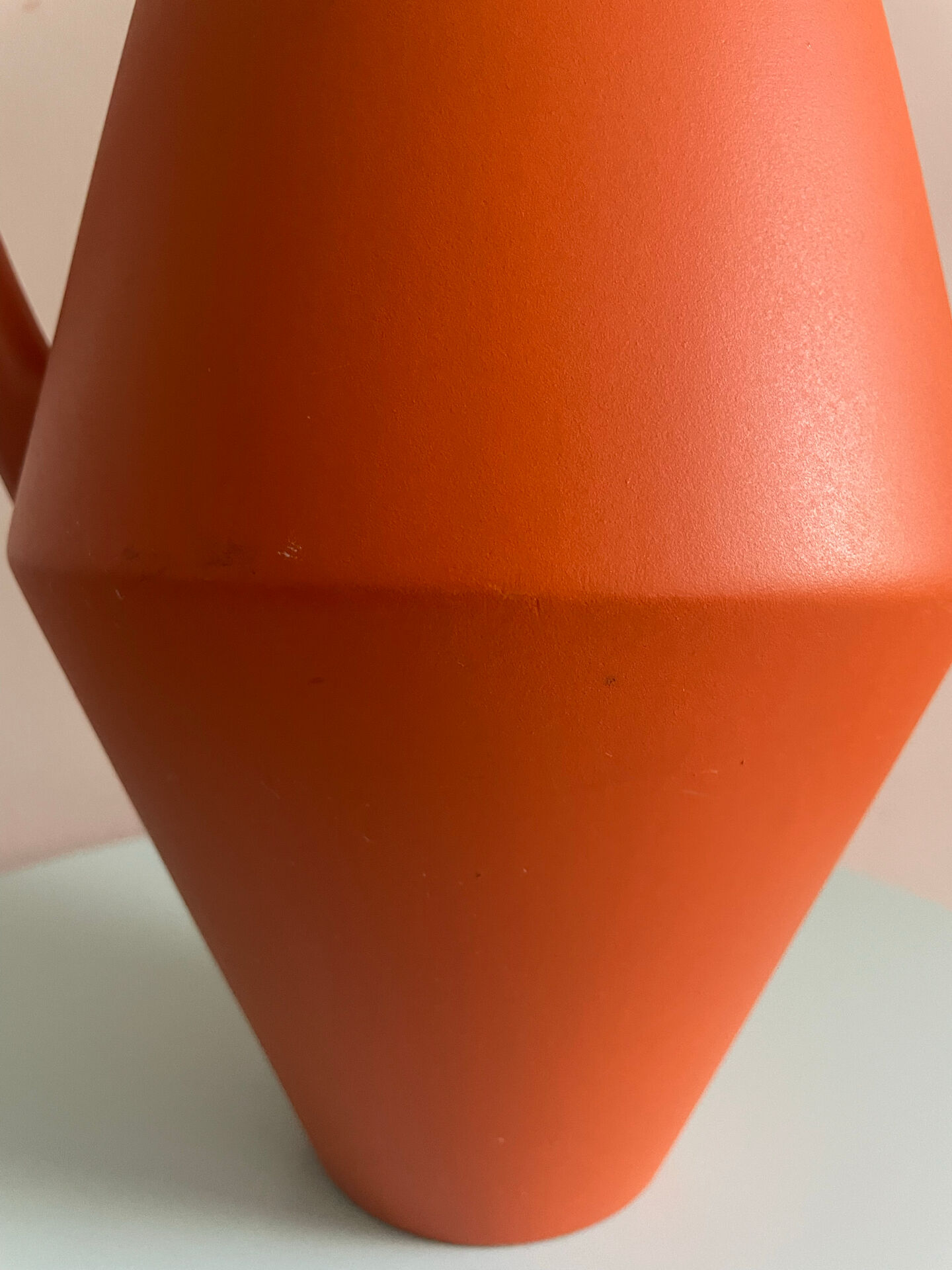 Large "Kora" vase by Studiopepe for Atipico – Orange ceramic