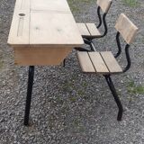 Double schoolboy desk