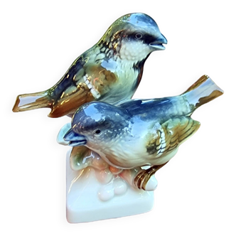 Oiseaux porcelaine bavière allemagne