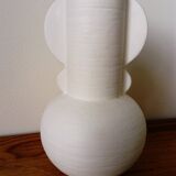vase blanc design à double anses