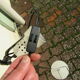 Lamppost 70 double spots vintage - white plate