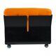 Orange Amanta Sofa by Mario Bellini for B&B Italia