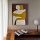 Canvas painting couple "can I hold you" by Bodasca