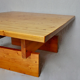 Scandinavian solid pine coffee table, Roland Wihelmsson, Sweden 1960