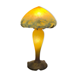 Lampe champignon verrerie