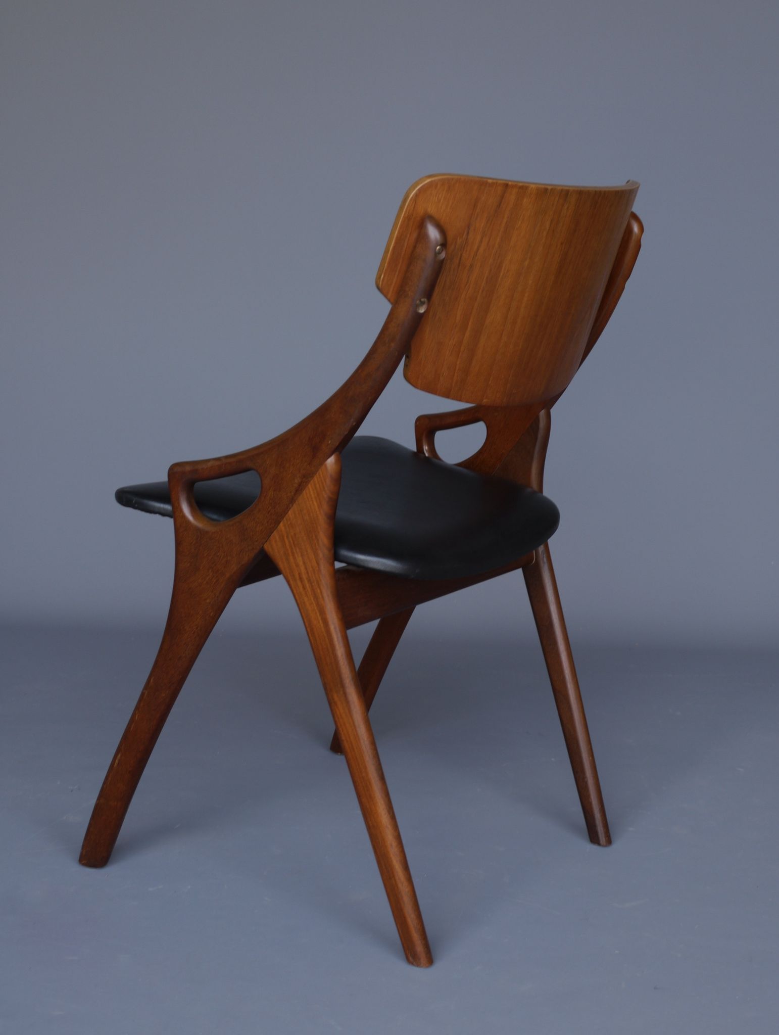 Danish Teak Chairs by Arne Hovmand Olsen for Mogens Kold, 1960s, Set of 3