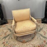 Wooden canopy lacquer Directoire period around 1790