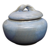 Blue ceramic box