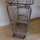 Metal caddy shelf