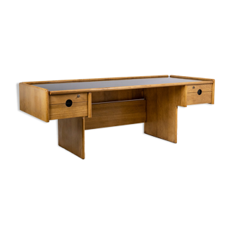 Oak desk, 1970s