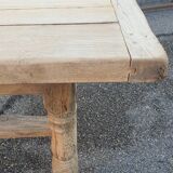 Farm table, 1 drawer, 3 metres long