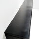 XXL black brutalist sideboard, Belgium 1960’s