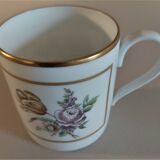 Cups series of six porcelain Hutschenreuther Selb Germany