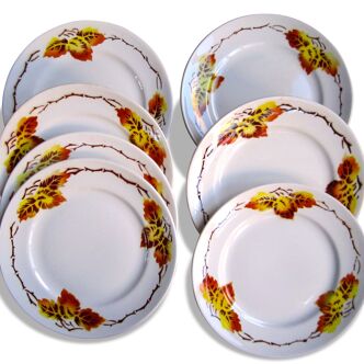 Plates years 40-50 "mill of the wolves"