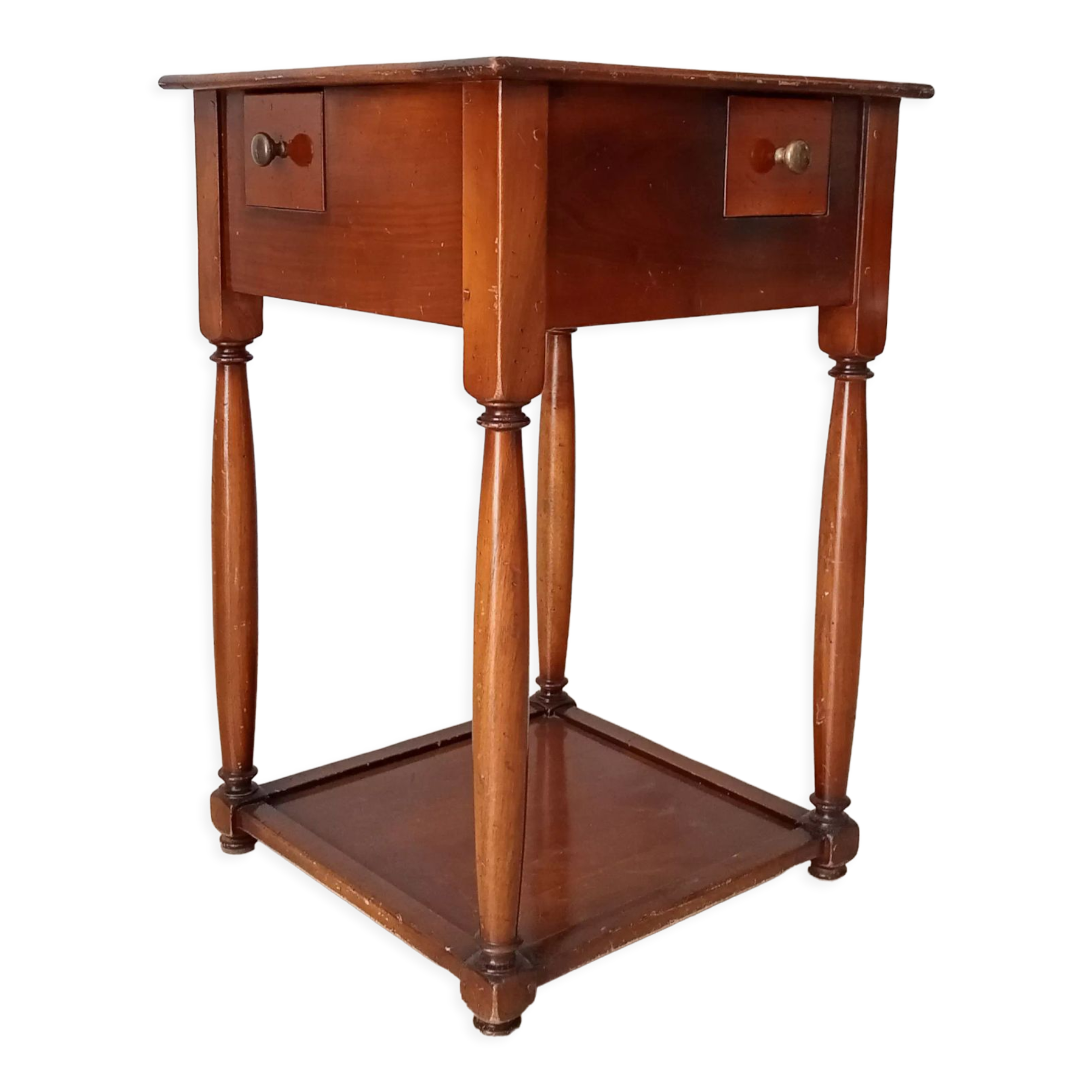 Vintage mahogany side table 50s