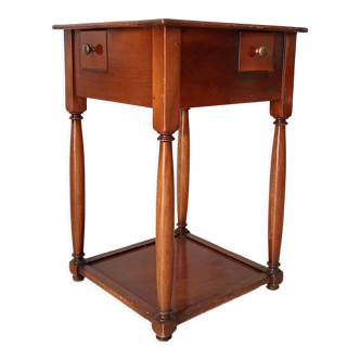 Vintage mahogany side table 50s