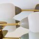 Pair of 50s midcentury modern wall lights