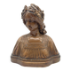 Art Nouveau bust by Gustave Van Vaerenbergh