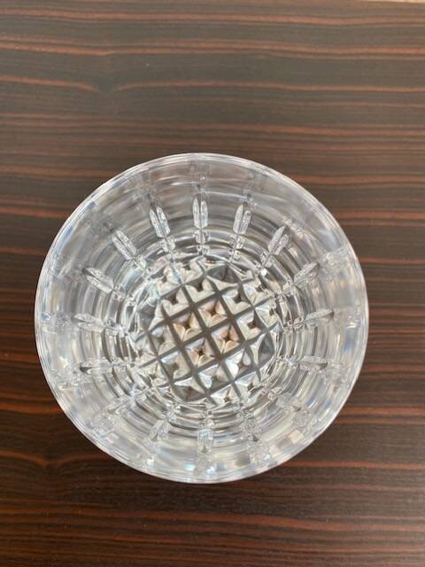 Vintage 70's Crystal Whiskey Glasses