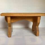 Small wooden step stool bench