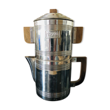 Vintage stainless steel coffee maker
