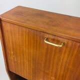 A hinged tray teak Secretary