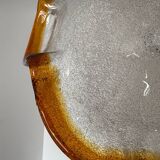 Murano glass flower pendant light from the 70s