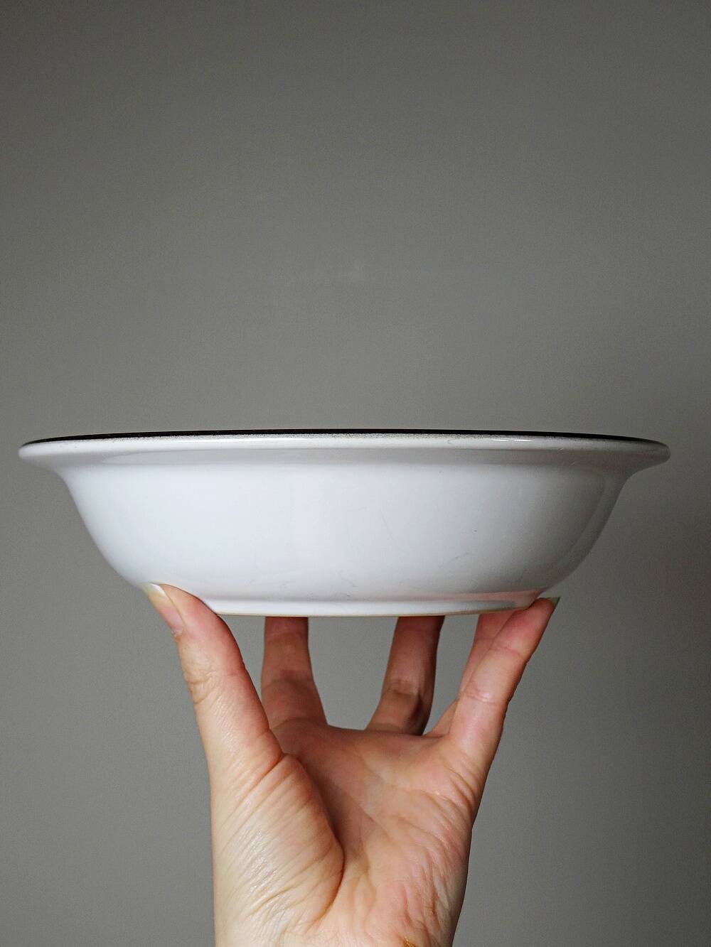 8 bowls/deep plates Denby England in stoneware vintage 80s-90s