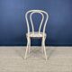 Set of 6 Thonet type bistro chairs light curved wood & Skaï GO IN Germany