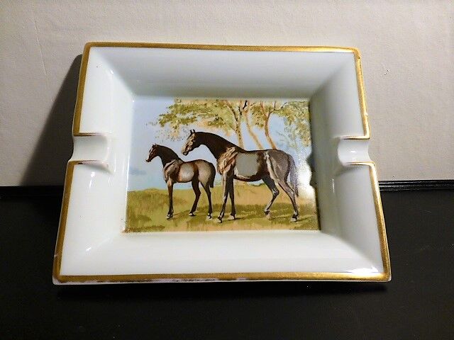 Ashtray hermes model horse