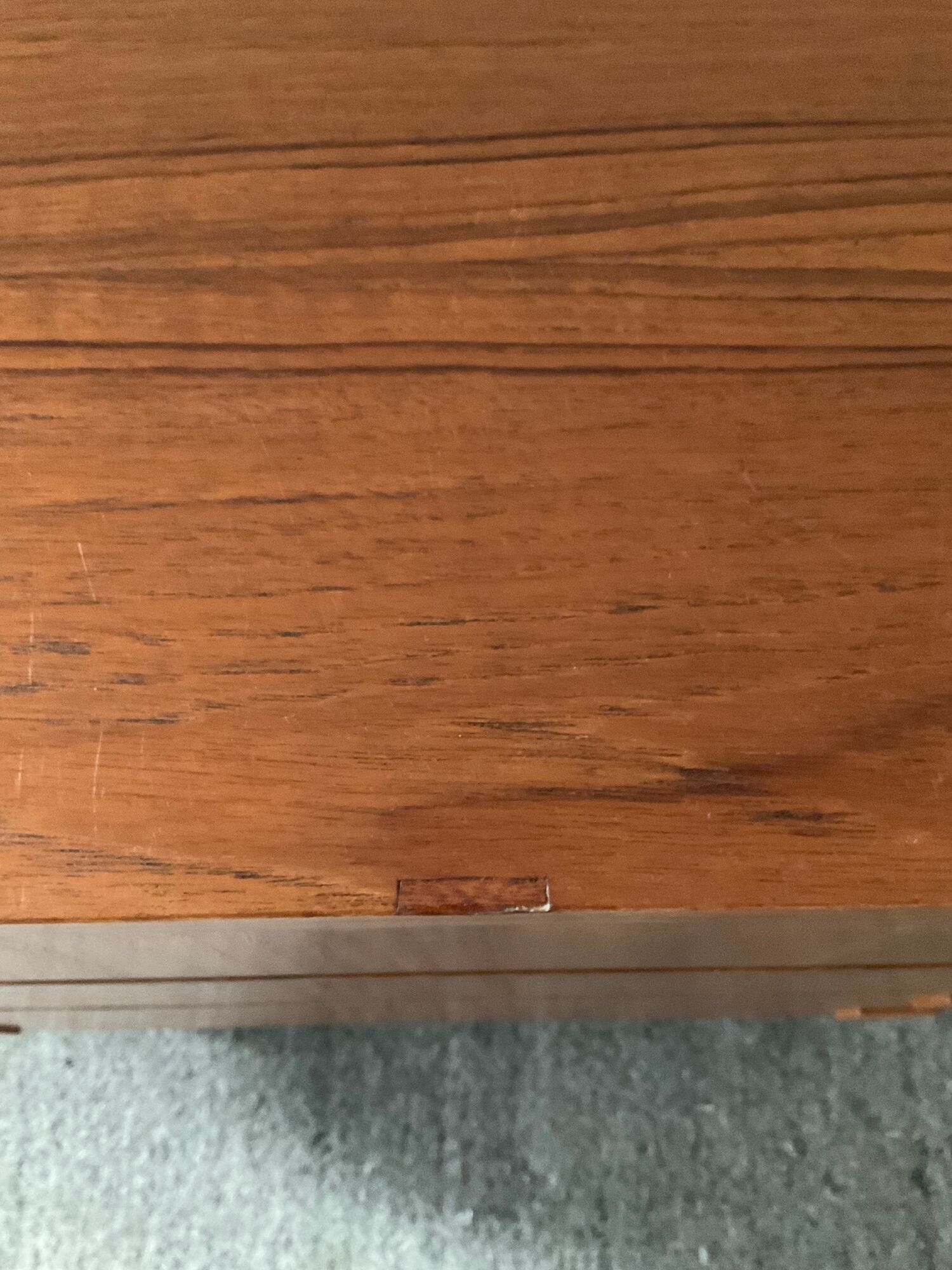 Scandinavian chest of drawers from the 60s in teak