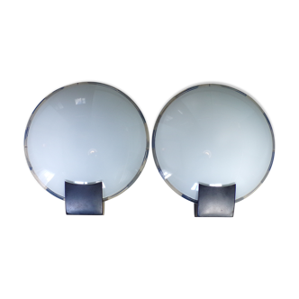 Pair of Europhane disco wall lamps