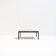 1960s Square Coffee Table with a Green Marble Top