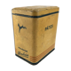 Old advertising metal box Chocolate Foal sprayed