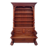 Renaissance walnut bank safe library