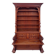 Renaissance walnut bank safe library