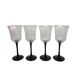 Vintage White Wine Glasses, 1970s