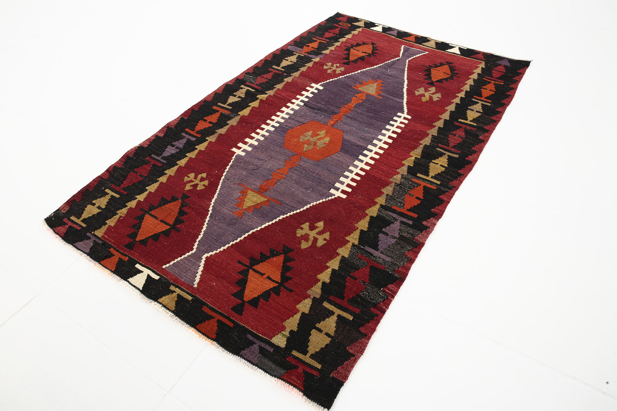 3x5 Small Size Kilim Rug, 88x146Cm