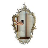 Louis XV style bronze mirror
