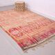 Pink Vintage Moroccan Boujaad Rug 171 x 273 cm - Berber Wool Rug Handmade