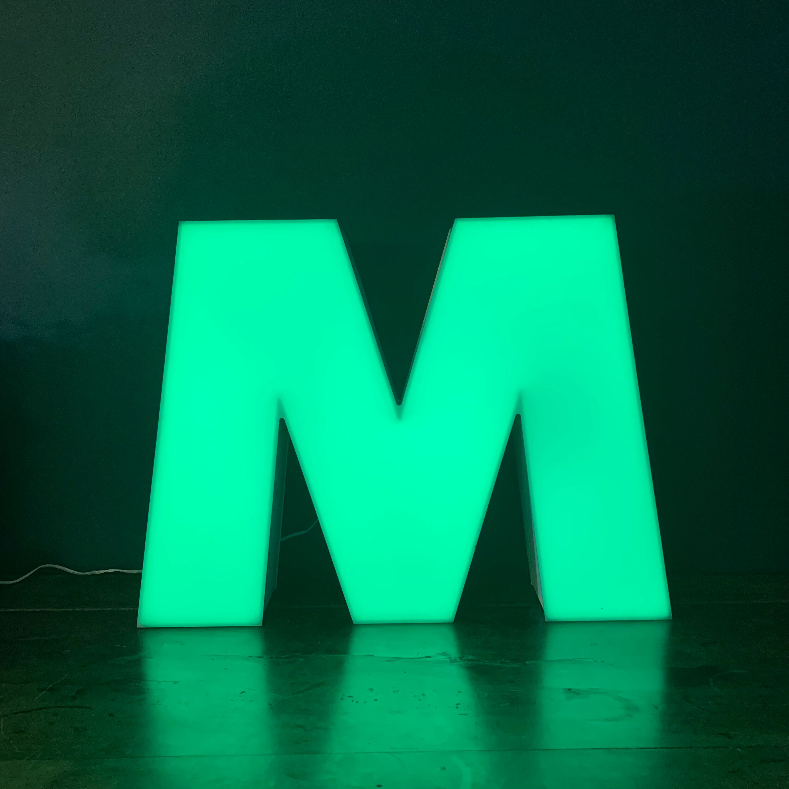 Illuminated sign letter
