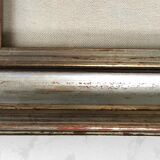 Old painting portrait of a young woman