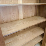 Walnut Bonnetière wardrobe